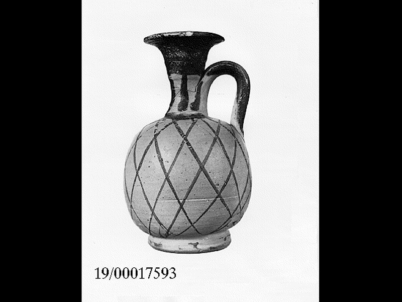 lekythos aryballica (primo quarto SECOLI/ III a.C)