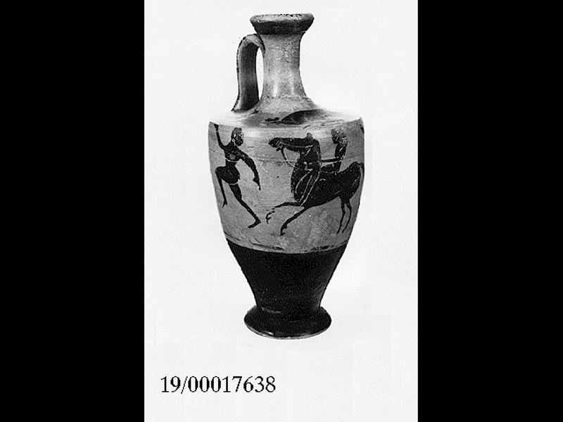 lekythos (fine SECOLI/ VI a.C)