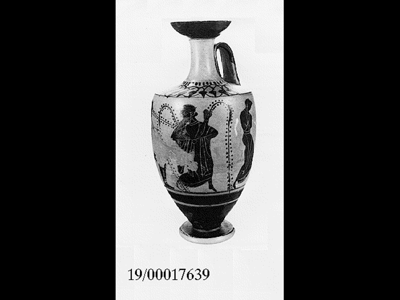 lekythos (fine SECOLI/ VI a.C)