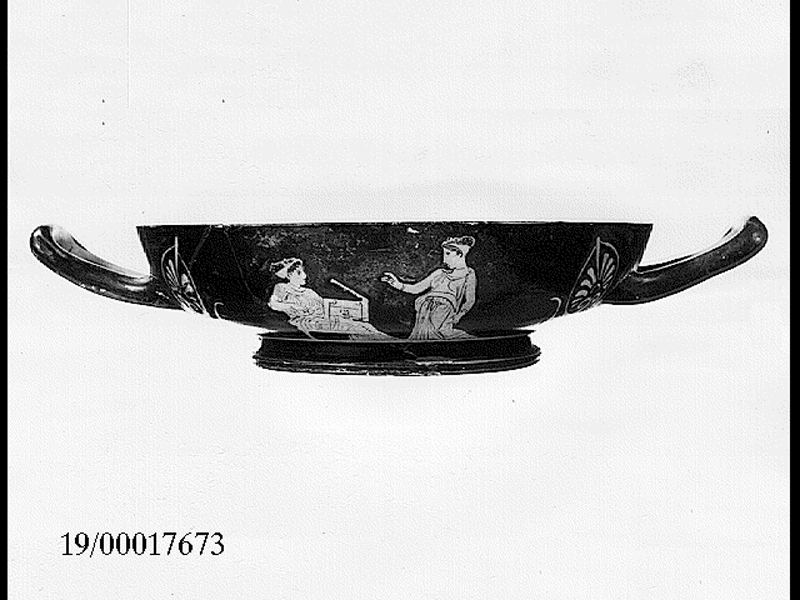 kylix di pittore di Eretria (Cerchia) (seconda metà SECOLI/ V a.C)