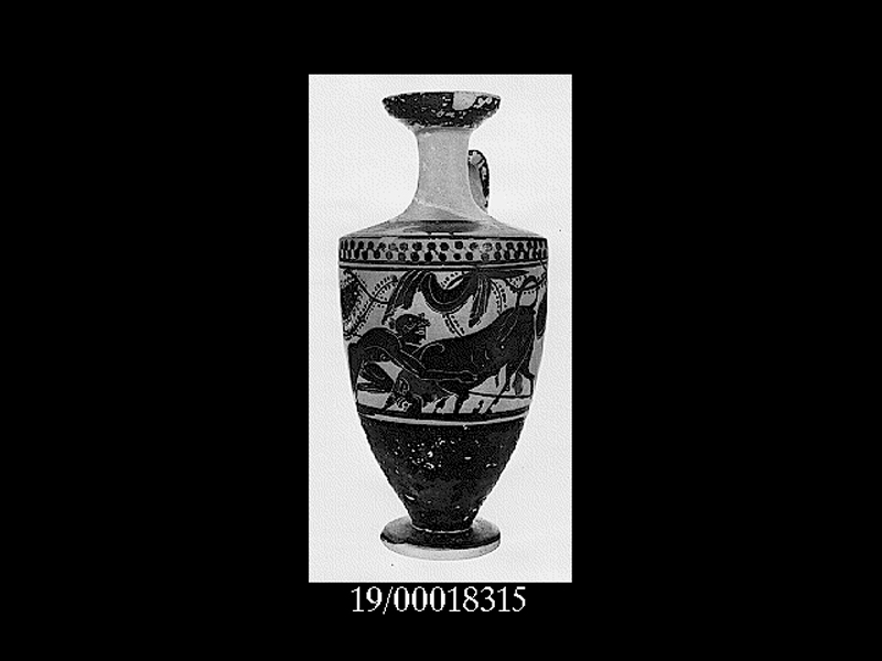 lekythos (fine SECOLI/ VI a.C)