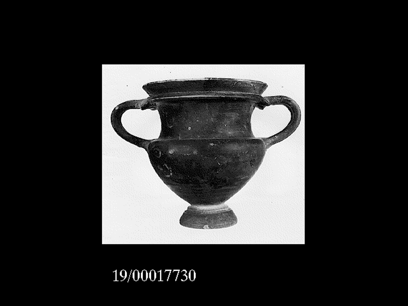 kantharos - produzione indigena (SECOLI/ IV a.C)