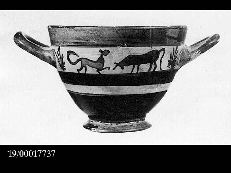 skyphos (fine SECOLI/ VI a.C)