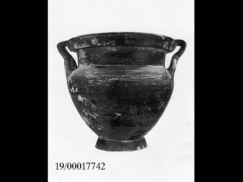 cratere (prima metà SECOLI/ VI a.C)