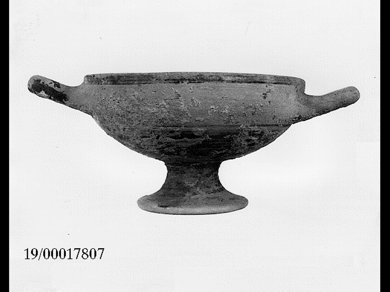 coppa - produzione indigena (fine SECOLI/ VI a.C)