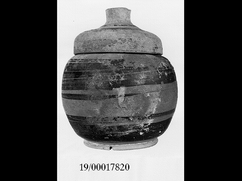 pisside - produzione indigena (SECOLI/ VI a.C)