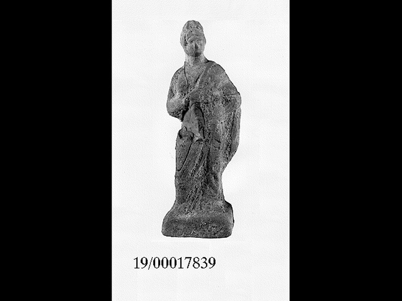 Storia: personaggio femminile (statuetta) (SECOLI/ IV a.C)