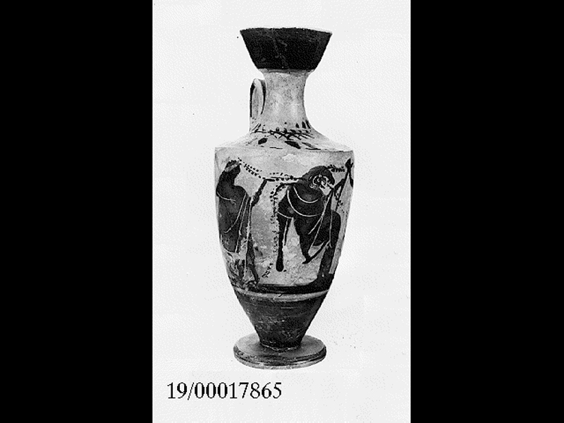 lekythos (inizio SECOLI/ V a.C)