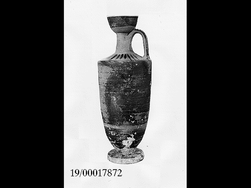 lekythos - produzione indigena (SECOLI/ V a.C)