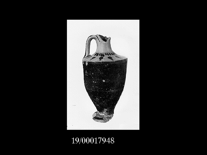 lekythos (fine SECOLI/ VI a.C)