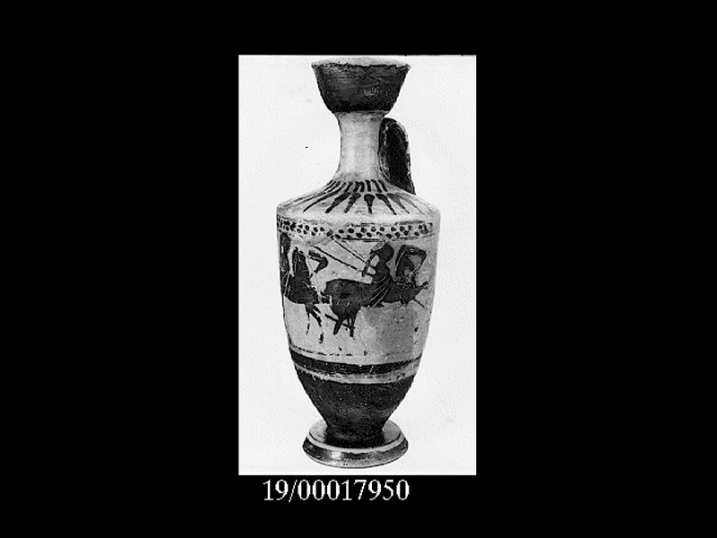 lekythos di Pittore di Haimon (cerchia) (primo quarto SECOLI/ V a.C)