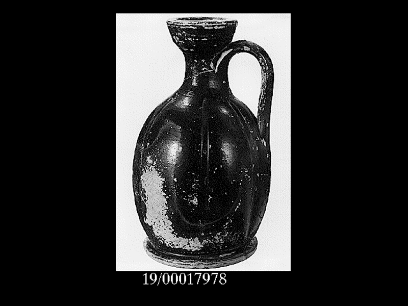 lekythos aryballoide/ aryballica (SECOLI/ IV a.C)