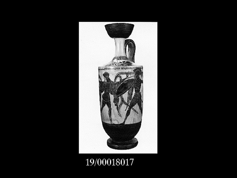 lekythos di pittore di Atena (primo quarto SECOLI/ V a.C)