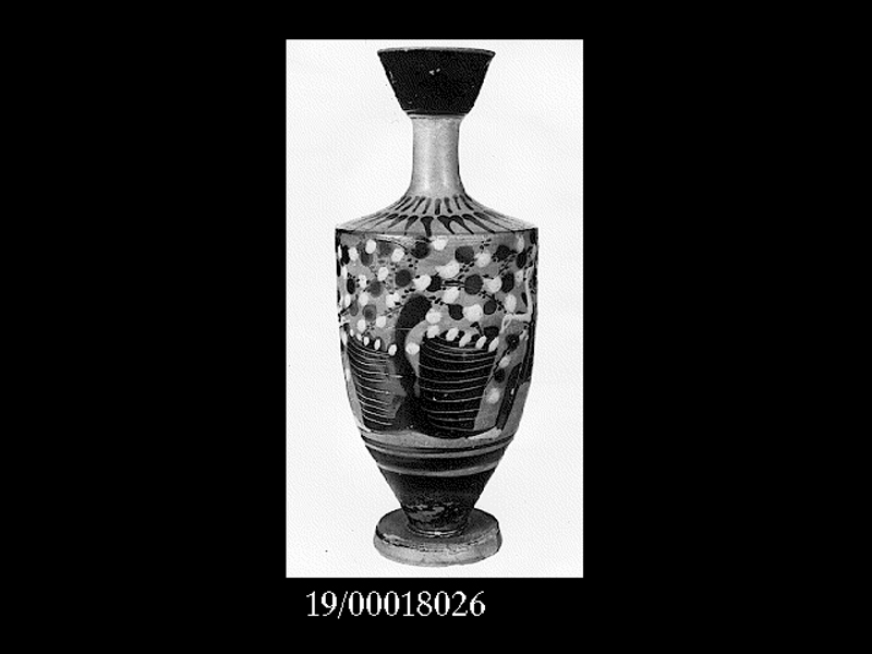 lekythos di Classe di Atene 581 (inizio SECOLI/ V a.C)