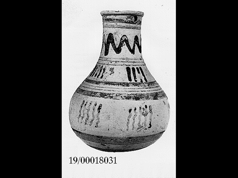 vaso a bottiglia (prima metà SECOLI/ VI a.C)