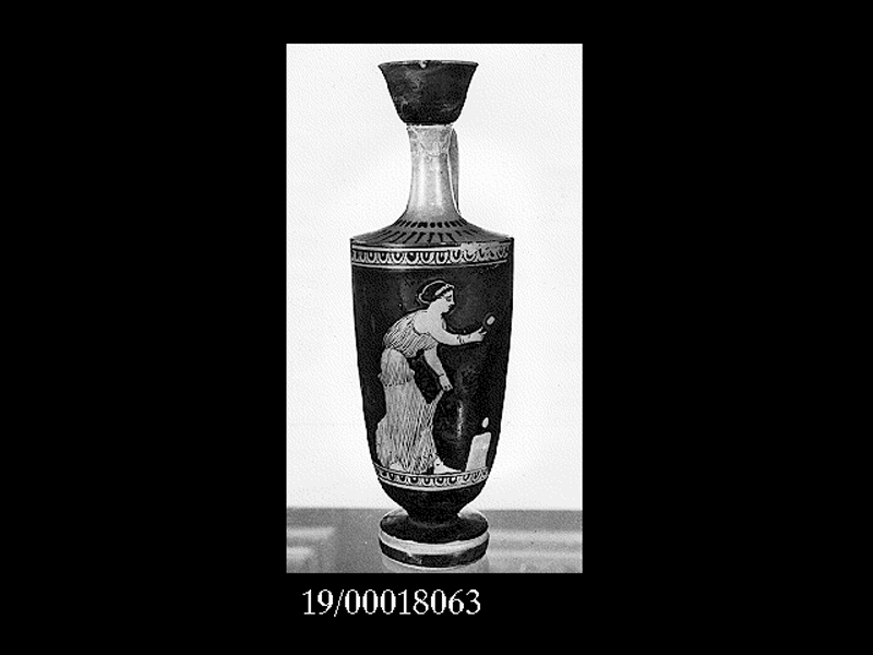 lekythos (seconda metà SECOLI/ V a.C)