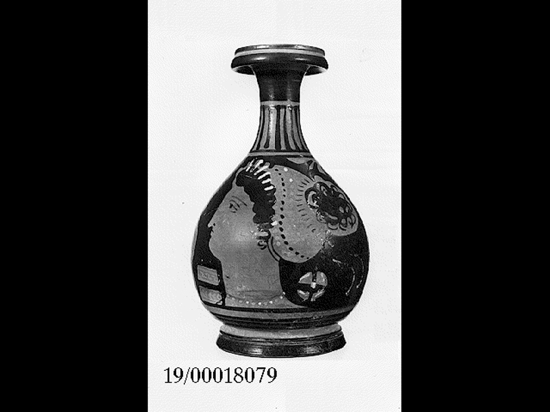 bombylios/ bottiglia (ultimo quarto SECOLI/ IV a.C)