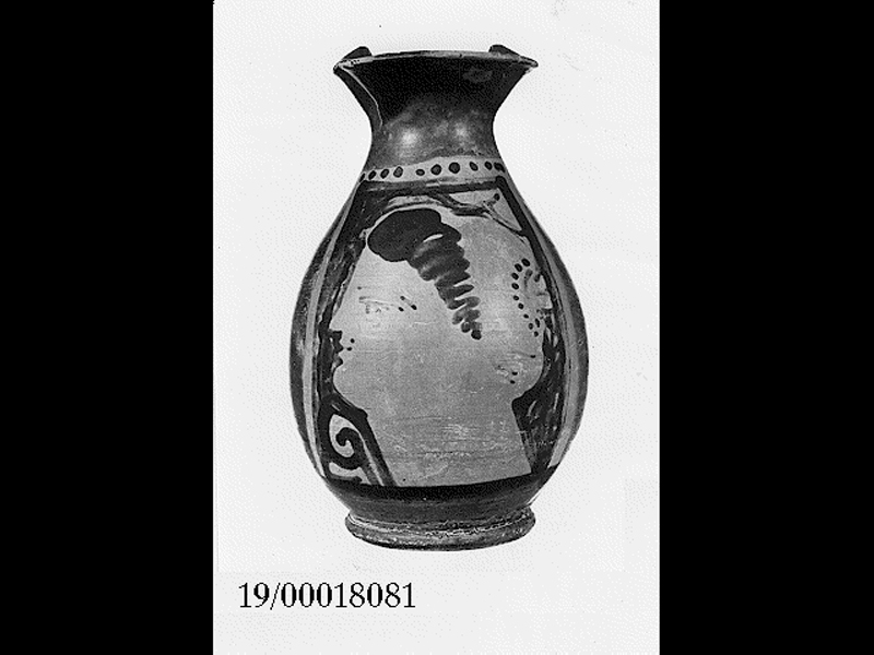 oinochoe a bocca trilobata (fine SECOLI/ IV a.C)