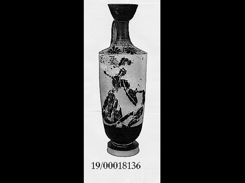 lekythos di pittore di Atena (primo quarto SECOLI/ V a.C)