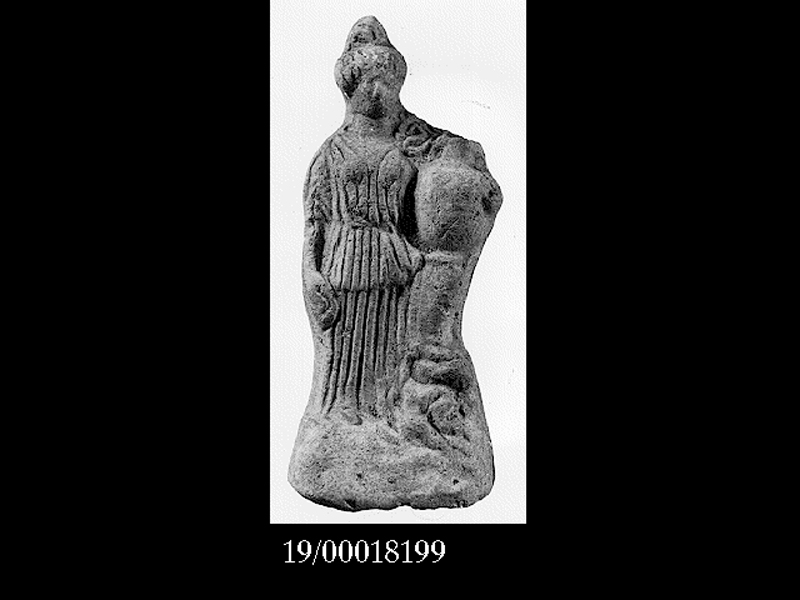 Società: vita quotidiana: hydrophoros (statuetta) (SECOLI/ IV a.C)