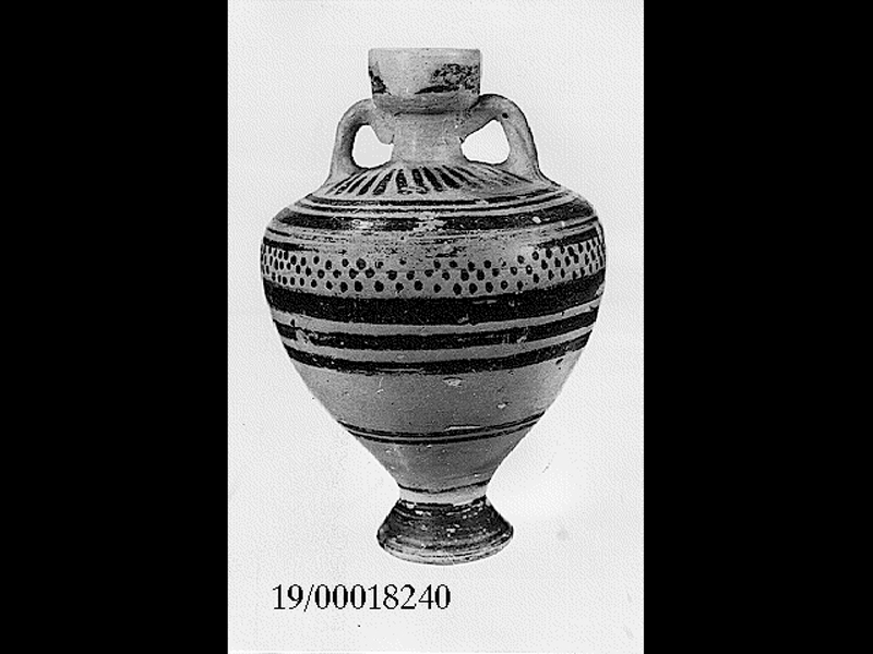 amphoryskos (prima metà SECOLI/ VI a.C)