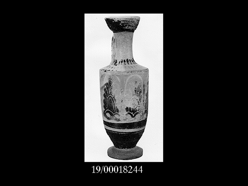 lekythos miniaturistica (primo quarto SECOLI/ V a.C)