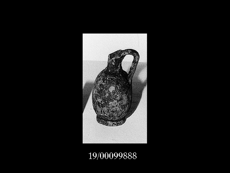 lekythos miniaturistica - officina locale (SECOLI/ IV a.C)