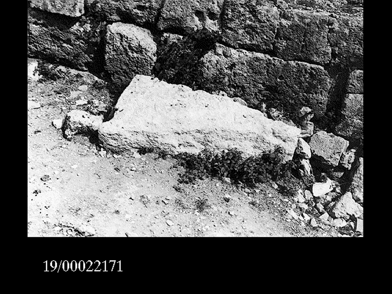 blocco di timpano (non determinabile)