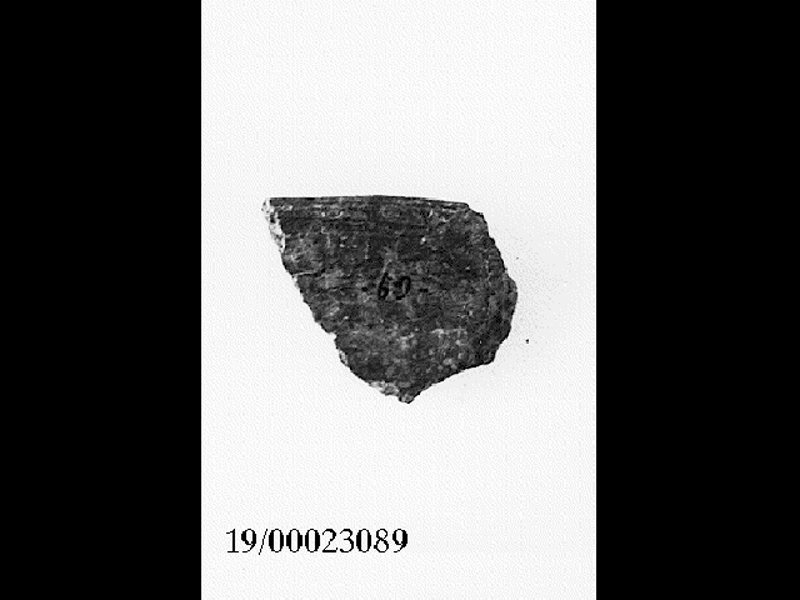 piatto/ orlo - facies culturale di Stentinello (SECOLI/ IV millennio a.C)