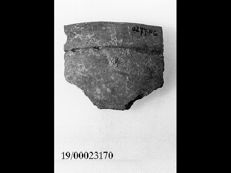 ciotola/ orlo - facies culturale di Stentinello (SECOLI/ IV millennio a.C)