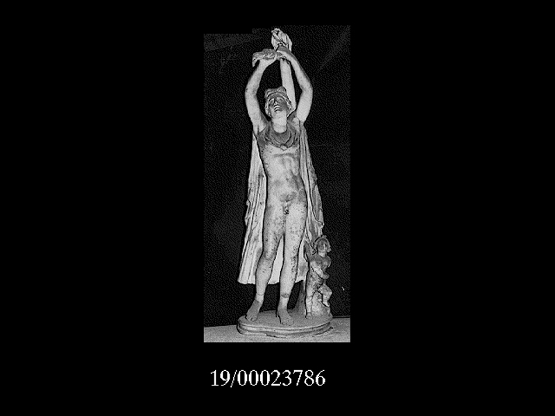 Mitologia greco-romana/ Narkissos - Narciso, Eros - Cupido (gruppo statuario) (SECOLI/ IV a.C)