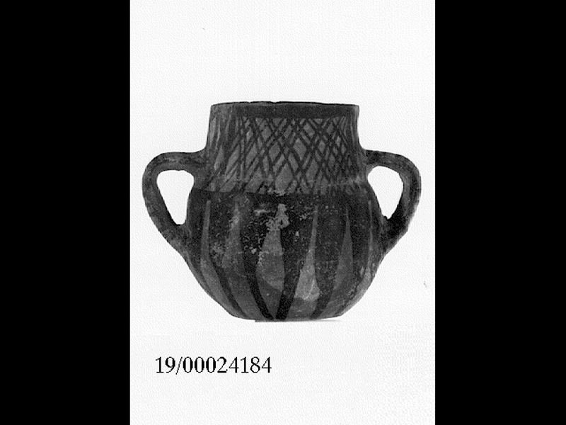 olla biansata - cultura di Castelluccio (SECOLI/ XVII a.C)