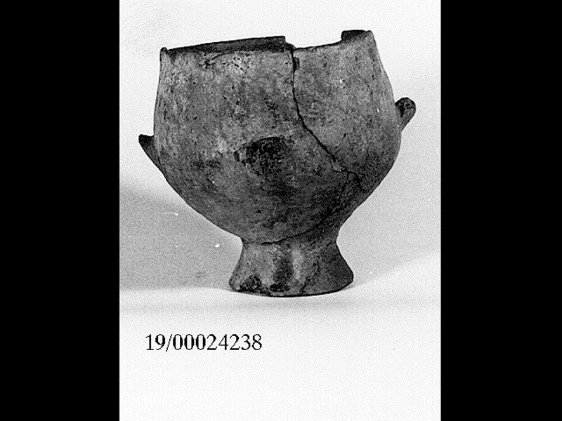 pisside globulare - cultura di Castelluccio (SECOLI/ XVII a.C)