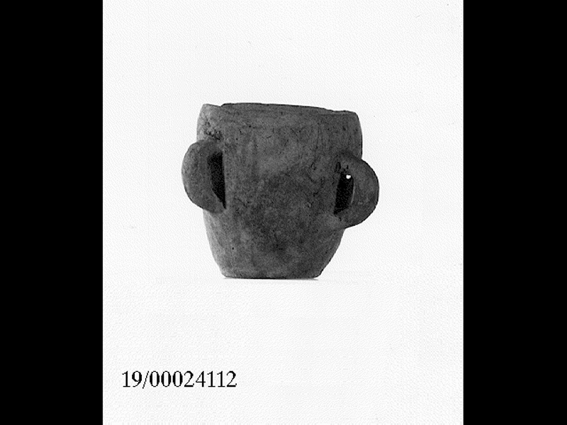 boccale triansato - cultura di Castelluccio (SECOLI/ XVII a.C)