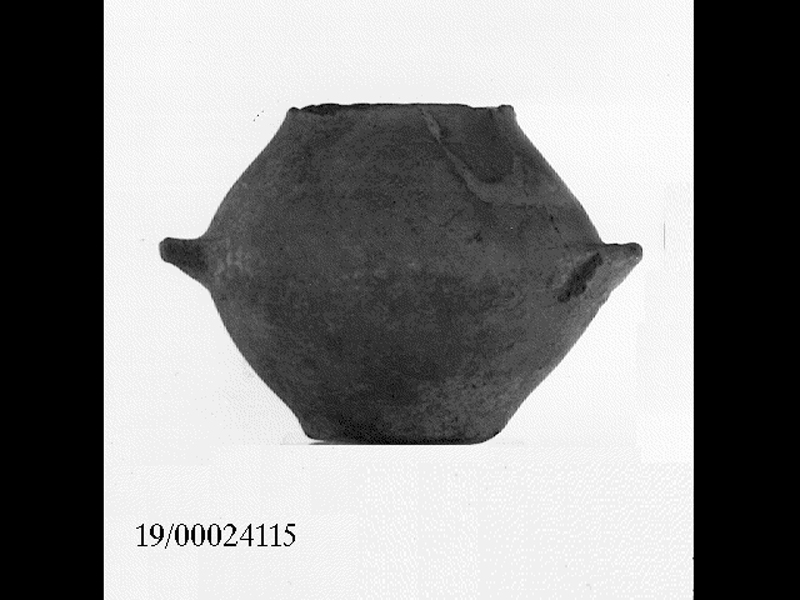 olla - cultura di Pantalica Nord - Caltagirone (SECOLI/ XI a.C)