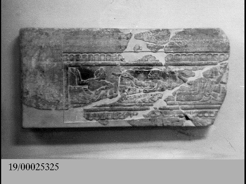 cassa di urna/ frammento (SECOLI/ IV a.C)