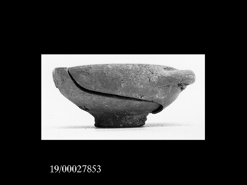 coppetta - fabbrica locale (fine SECOLI/ IV a.C)