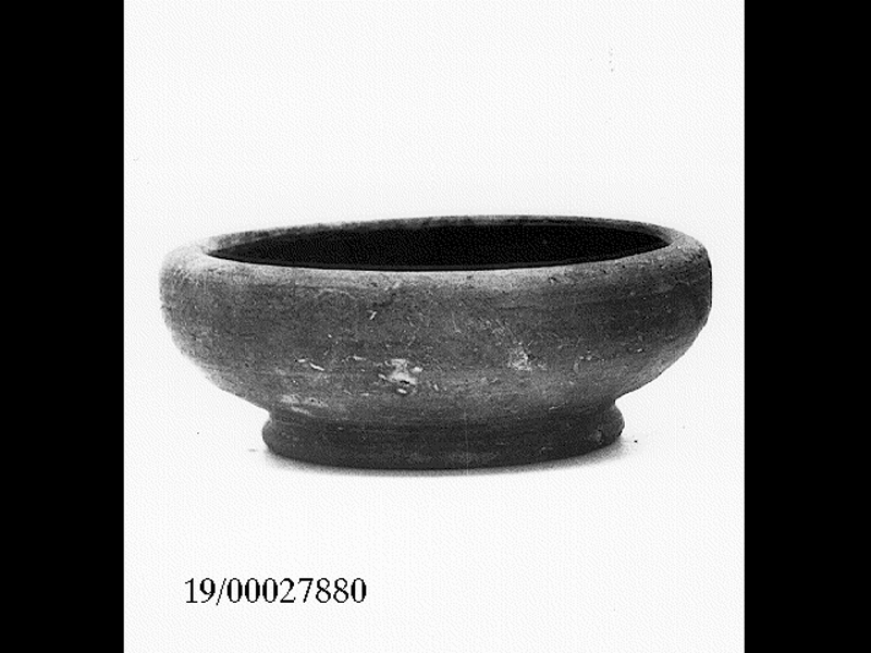 coppetta - fabbrica locale (metà SECOLI/ IV a.C)