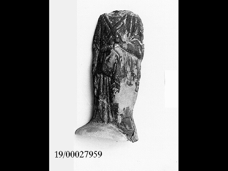 Mitologia greco-romana/ Artemide - Diana (statuetta) - fabbrica locale (SECOLI/ IV a.C)