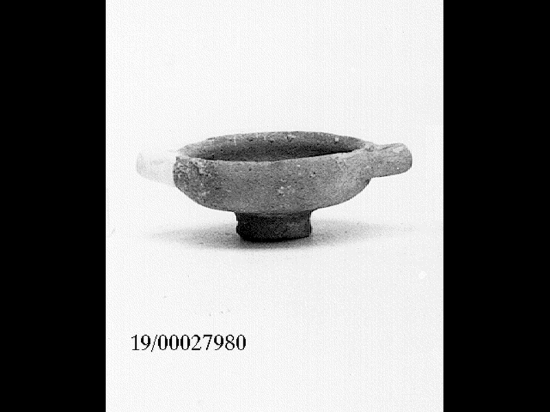 coppetta biansata - fabbrica locale (seconda metà SECOLI/ IV a.C)