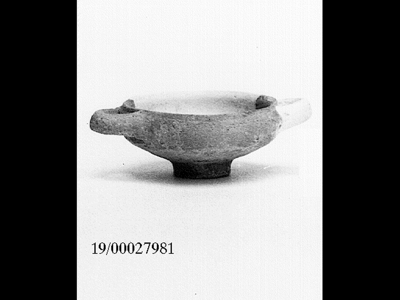 coppetta biansata - fabbrica locale (seconda metà SECOLI/ IV a.C)