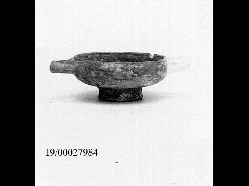 coppetta biansata - fabbrica locale (seconda metà SECOLI/ IV a.C)