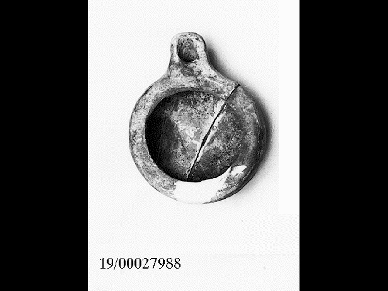 lucerna - fabbrica locale (seconda metà SECOLI/ IV a.C)