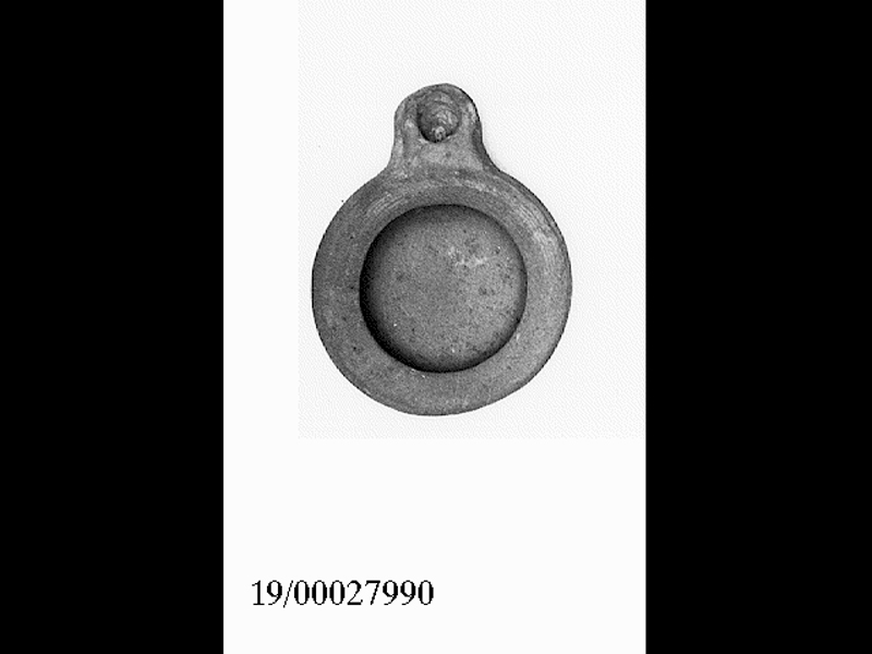 lucerna - fabbrica locale (seconda metà SECOLI/ IV a.C)