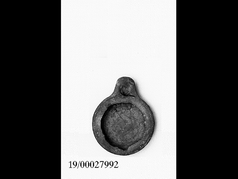 lucerna - fabbrica locale (seconda metà SECOLI/ IV a.C)