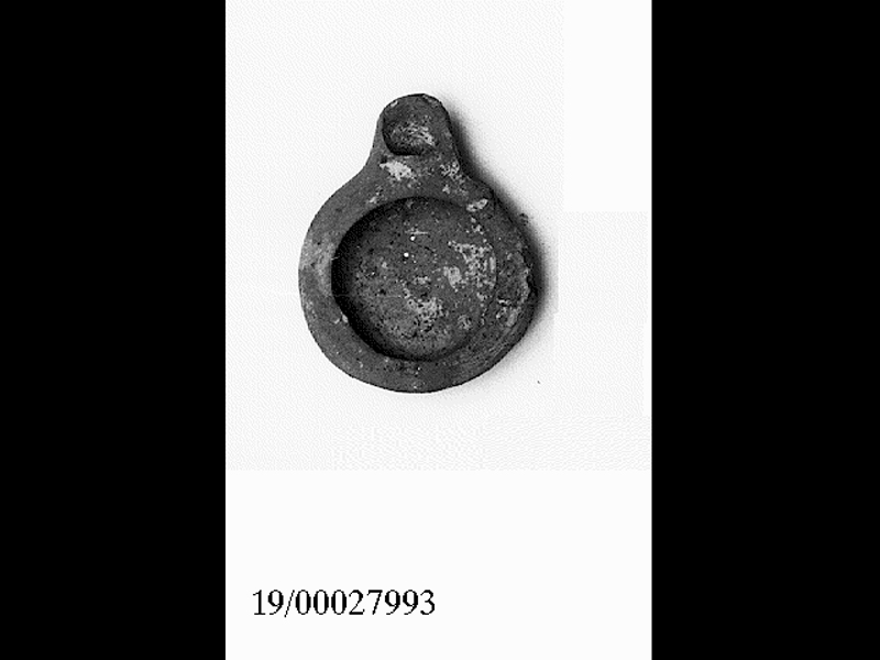 lucerna - fabbrica locale (seconda metà SECOLI/ IV a.C)