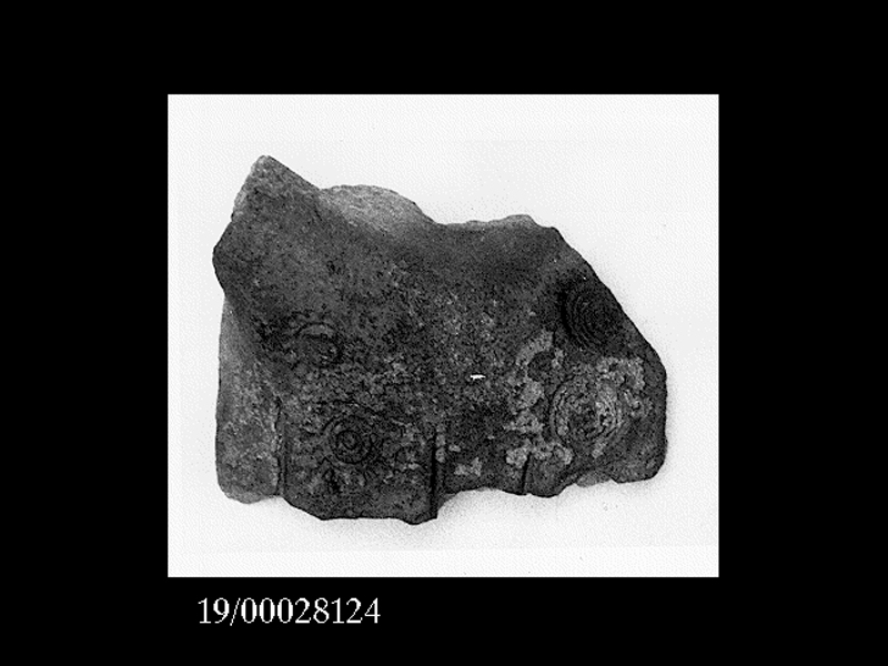 parete - fabbrica indigena/ cultura di Polizzello (SECOLI/ VII a.C)