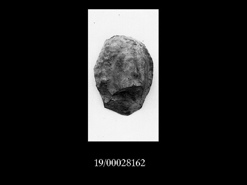 Religione/ divinità (statuetta/ testina) - fabbrica locale (seconda metà SECOLI/ IV a.C)