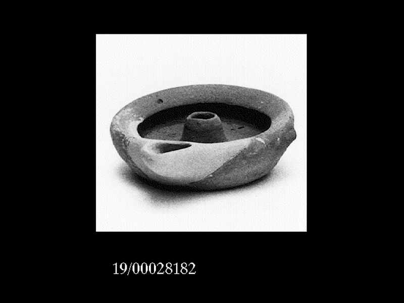 lucerna - fabbrica locale (seconda metà SECOLI/ IV a.C)