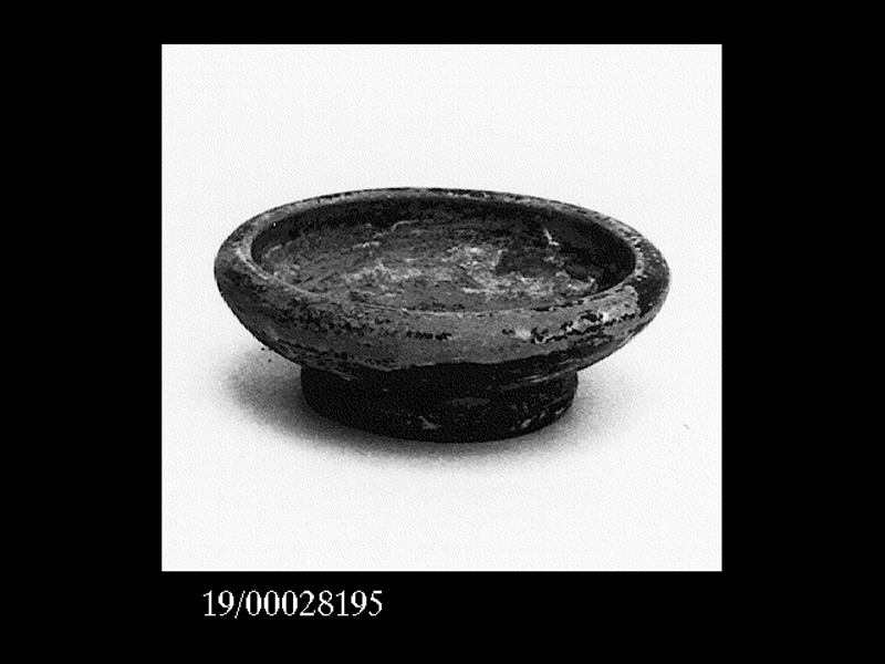 coppetta (prima metà SECOLI/ IV a.C)